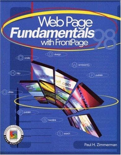 Tapa de WebPage Fundamentals with FrontPage '98