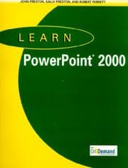 Tapa de Learn PowerPoint 2000