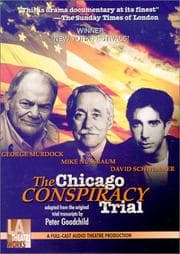 Tapa de The Chicago Conspiracy Trial - starring David Schwimmer, George Murdock, and Mike Nussbaum