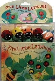 Tapa de Five Little Ladybugs With Hand Puppet