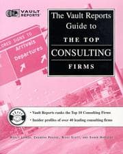 Tapa de Vault Reports guide to the top management consulting firms