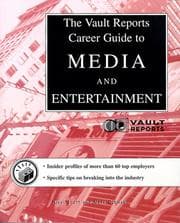 Tapa de Vault Reports career guide to media and entertainment