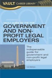 Tapa de Vault Guide to the Top Government and Non-Profit Legal Employers