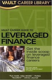 Tapa de Vault Career Guide to Leveraged Finance