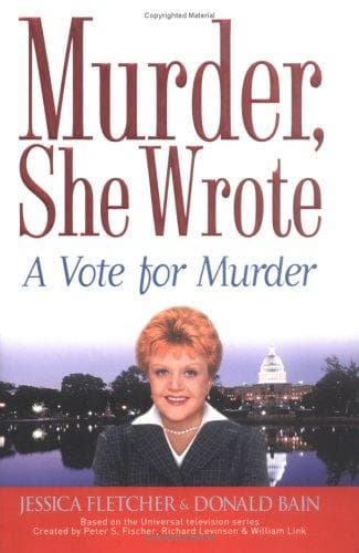 Tapa de A vote for murder