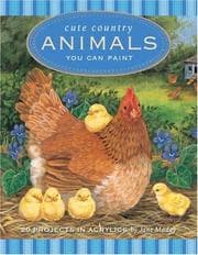 Tapa de Cute Country Animals You Can Paint