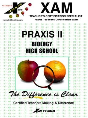 Tapa de Praxis Biology High School