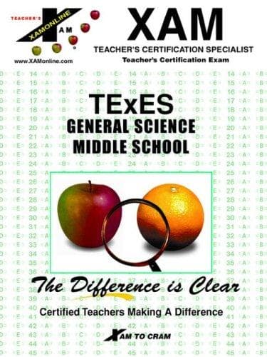 Tapa de TEXES - General Science Middle School (Ftce Series)