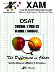Tapa de OSAT - Social Studies - Middle Level (Osat Series)