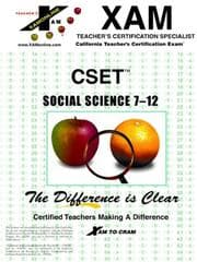 Tapa de CSET Social Science 7-12