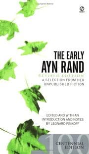 Tapa de The Early Ayn Rand: Revised Edition