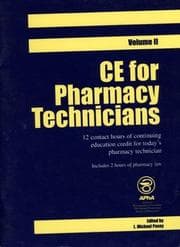 Tapa de Ce for Pharmacy Technicians