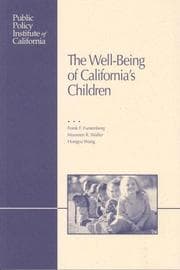 Tapa de The well-being of California's children