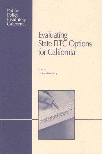 Tapa de Evaluating State Eitc Options for California