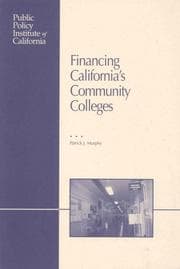 Tapa de Financing California's Community Colleges