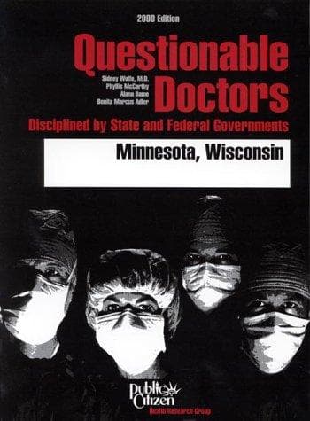 Tapa de Questionable doctors
