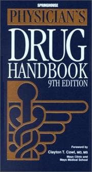 Tapa de Physicians Drug Handbook