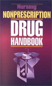 Tapa de Nursing Nonprescription Drug Handbook