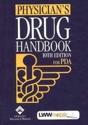 Tapa de Physician's Drug Handbook for PDA