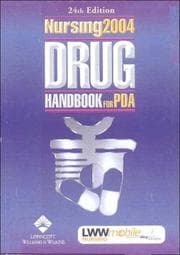 Tapa de Nursing 2004 Drug Handbook for Pda