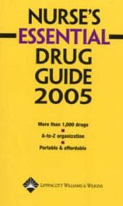 Tapa de Nurse's Essential Drug Guide 2005