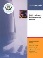 Tapa de Word 97 (MOUS) Proficient Test Preparation