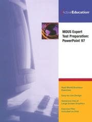 Tapa de ActiveEducation's PowerPoint 97 (MOUS) Expert Test Preparation
