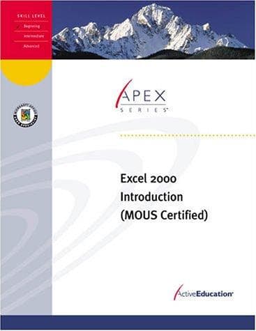 Tapa de ActiveEducation's  Excel 2000 Introduction