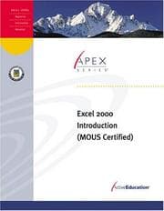 Tapa de ActiveEducation's  Excel 2000 Introduction