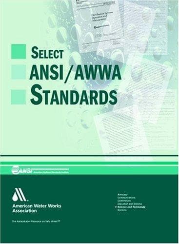 Tapa de Select AWWA Standards for Small Water Systems