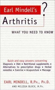 Tapa de Earl Mindell's arthritis