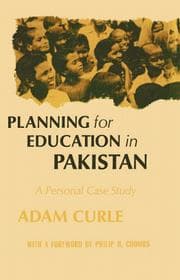 Tapa de Planning for education in Pakistan