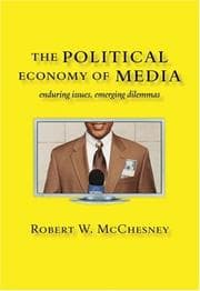 Tapa de The political economy of media