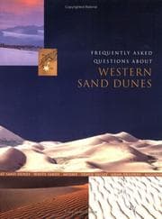 Tapa de Frequently Asked Questions About Western Sand Dunes