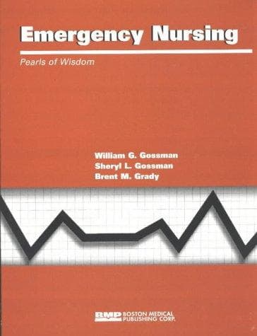 Tapa de Emergency nursing