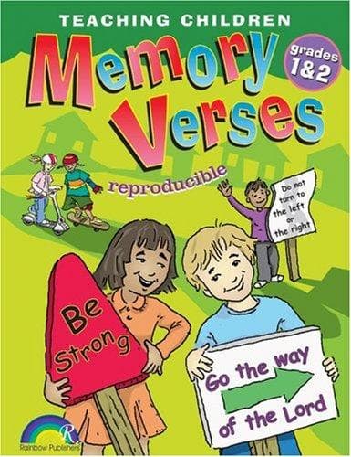 Tapa de TEACHING CHILDREN MEMORY VERSES, GRADES 1&2