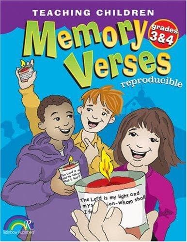 Tapa de TEACHING CHILDREN MEMORY VERSES, GRADES 3&4