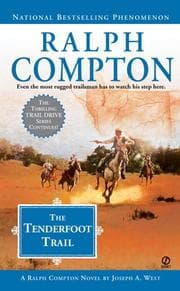 Tapa de Ralph Compton The Tenderfoot Trail (Ralph Compton Western Series)