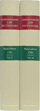 Tapa de A New and Complete Law-Dictionary, Or, General Abridgment of the Law: On a More Extensive Plan Than Any Law-Dictionary Hitherto Published