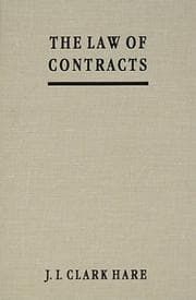 Tapa de The law of contracts
