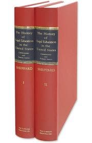 Tapa de History of Legal Education in the United States