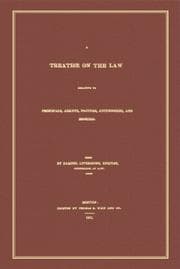 Tapa de Treatise on the Law