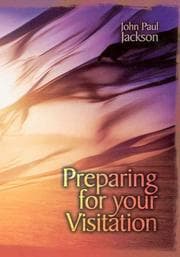 Tapa de Preparing for Your Visitation