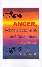 Tapa de Anger, Acknowledgment, and Acceptance Blatant Honesty