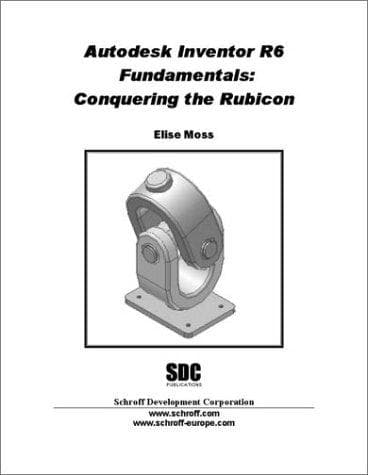 Tapa de Autodesk Inventor Release 6 Fundamentals