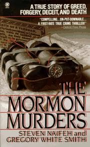 Tapa de The Mormon Murders