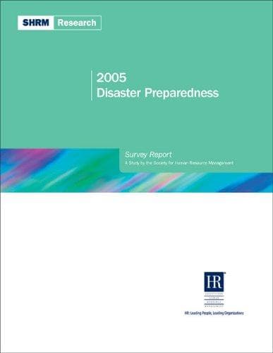 Tapa de 2005 Disaster Preparedness Survey Report