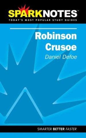 Tapa de Spark Notes Robinson Crusoe