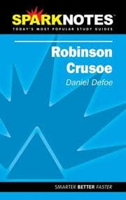 Tapa de Spark Notes Robinson Crusoe