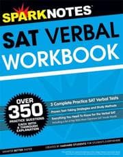 Tapa de SAT Verbal Workbook (SparkNotes Test Prep) (SparkNotes Test Prep)